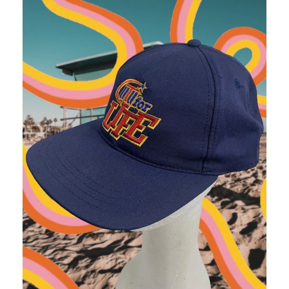 Vtg UTU For Life United Transportation Union Railroad Snapback Cap USA Unworn